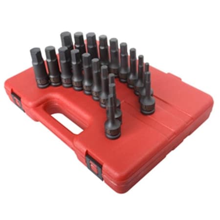 Gourmetgalley 2637 0. 5 In. Dr Impact Hex Dr Mst 20Pc GO13875